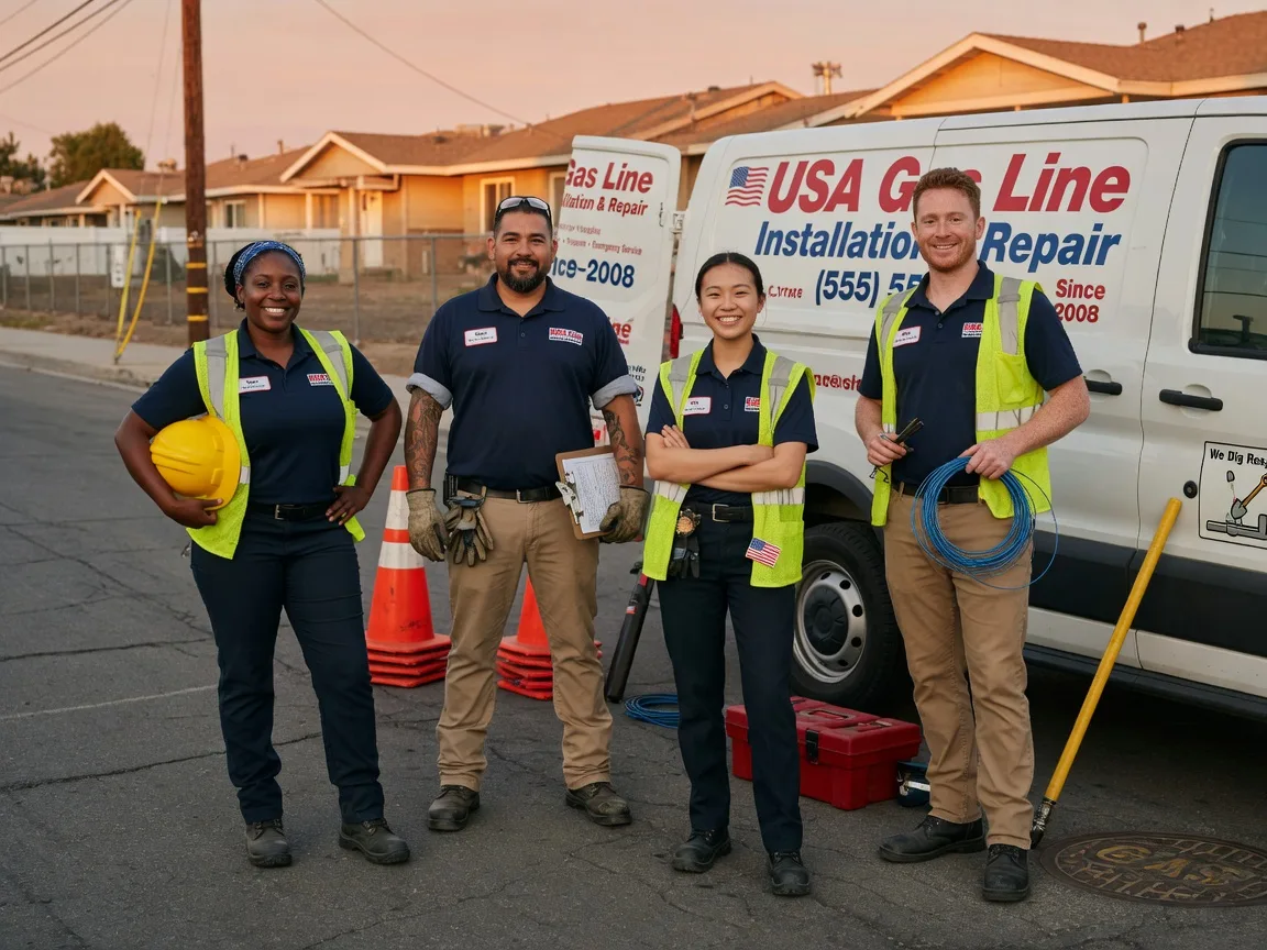Gas Line Installation company in Mulberry Grove, IL